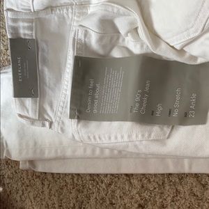 Everlane NWT 90s cheeky ankle length waist 23!!!